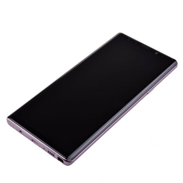 OLED Screen Digitizer with Frame Replacement for Samsung Galaxy Note 9 N960 (Premium) - Lavender Purple