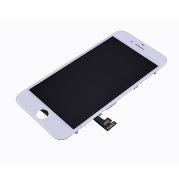LCD Screen Display with Touch Digitizer and Back Plate Replacement for iPhone 7 (High Gamut/ Aftermarket Plus) - White