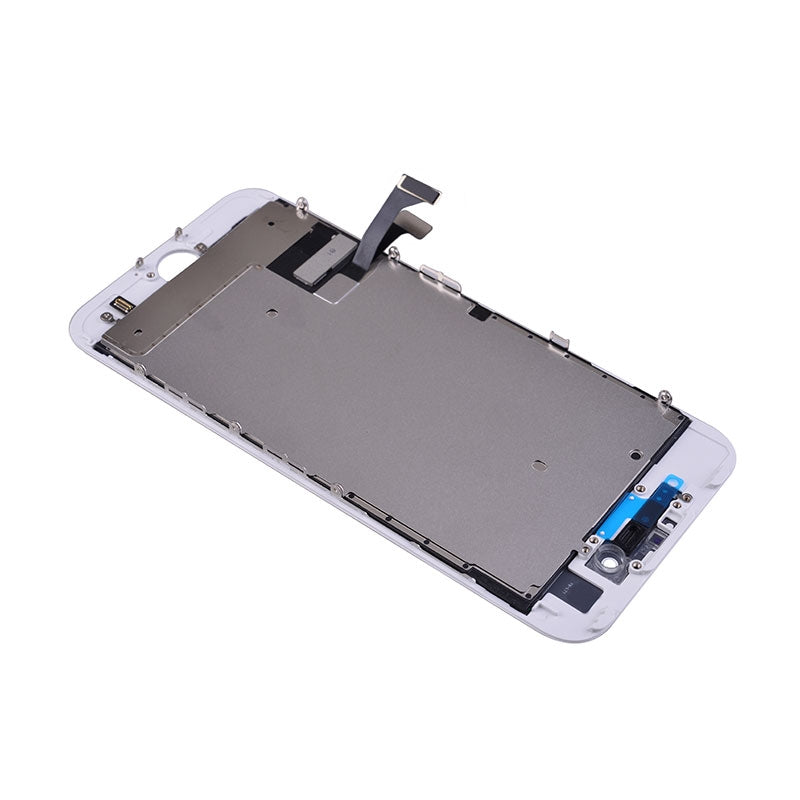 LCD Screen Display with Touch Digitizer and Back Plate Replacement for iPhone 7 (High Gamut/ Aftermarket Plus) - White