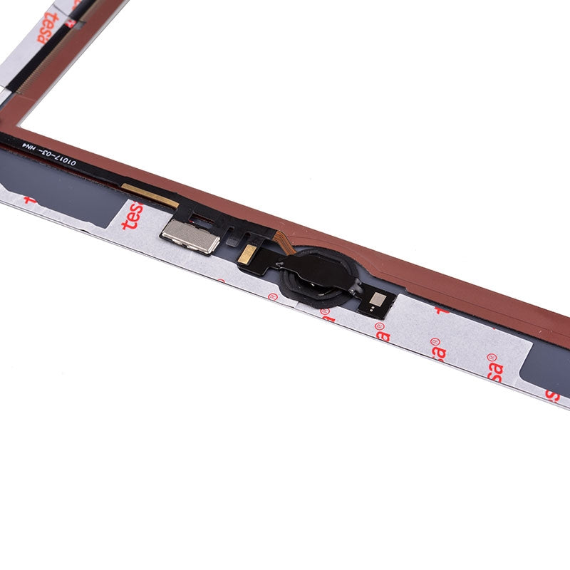 Touch Screen Digitizer With Home Button and Home Button Flex Cable for iPad 6(2018) A1893 A1954(High Quality) - Gold