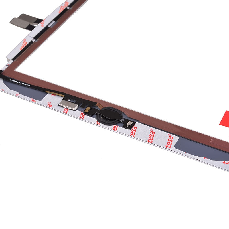 Touch Screen Digitizer With Home Button and Home Button Flex Cable for iPad 6(2018) A1893 A1954(High Quality) - White