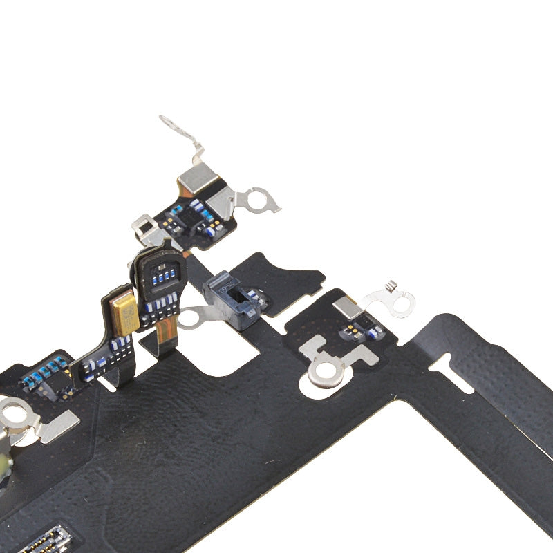 Charging Port with Flex Cable for iPhone 12 Pro Max (High Quality) - Silver