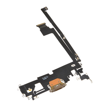 Charging Port with Flex Cable for iPhone 12 Pro Max (High Quality) - Gold