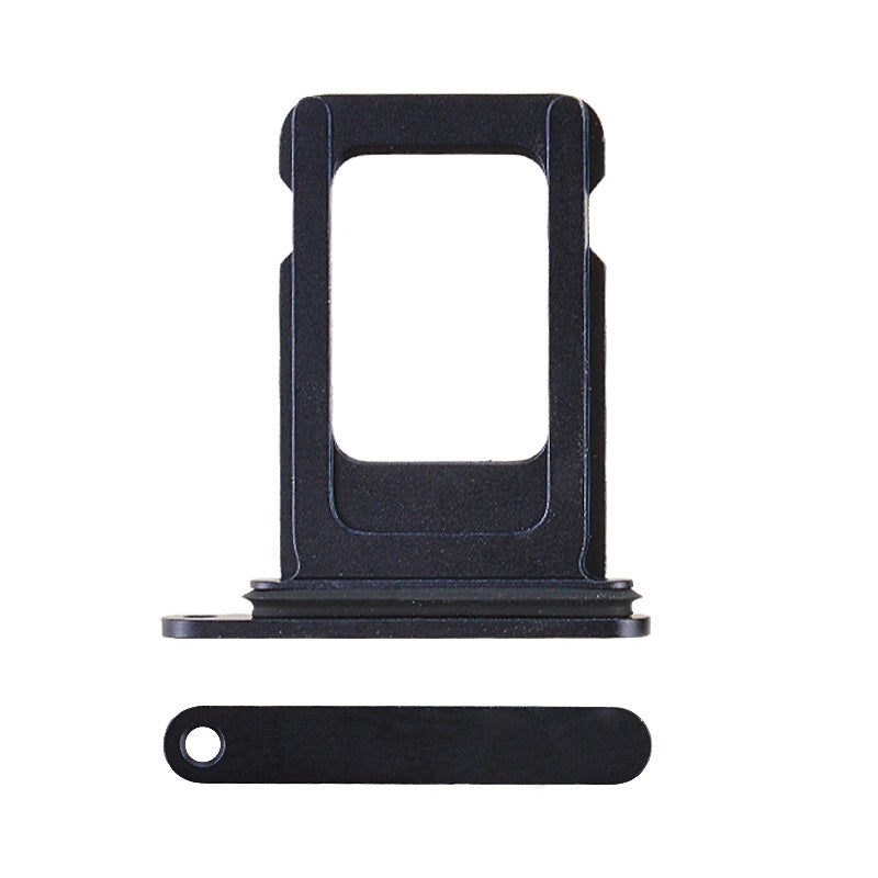 Sim Card Tray for iPhone 12 (Single SIM Card Version) - Black