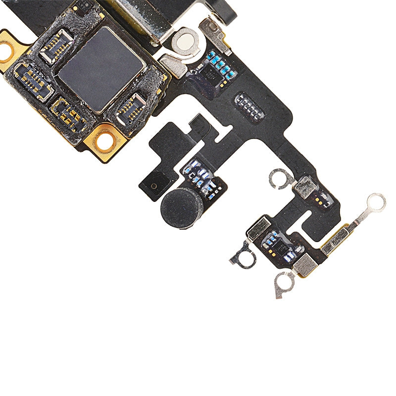 Charging Port Flex Cable with Interconnect Board for iPhone 11 Pro Max (High Quality) - Black