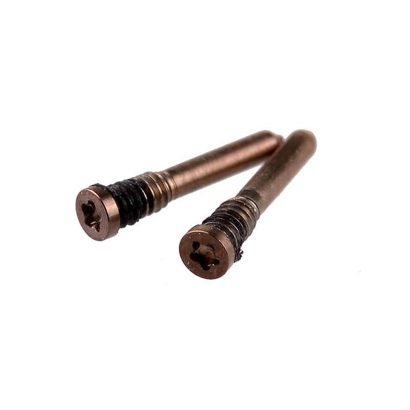 Charging Port Screw Set for iPhone X to 14 Pro Max (2 pcs/ set) - Gold