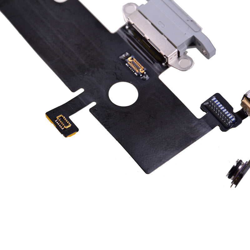 Charging Port with Flex Cable for iPhone XS Max (High Quality) - Gray