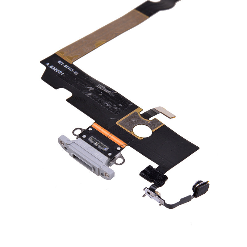 Charging Port with Flex Cable for iPhone XS Max (High Quality) - Gray
