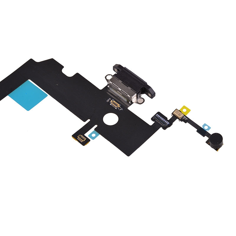 Charging Port with Flex Cable for iPhone XS Max (High Quality) - Black