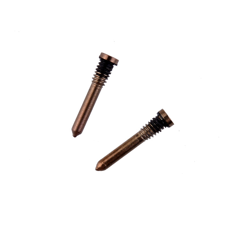Charging Port Screw Set for iPhone X to 14 Pro Max (2 pcs/ set) - Gold