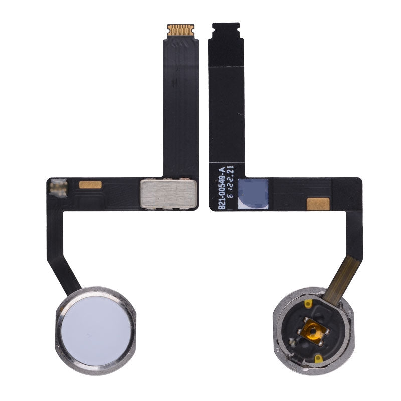 Home Button with Flex Cable Ribbon and Home Button Connector for iPad Pro (9.7inches) - White