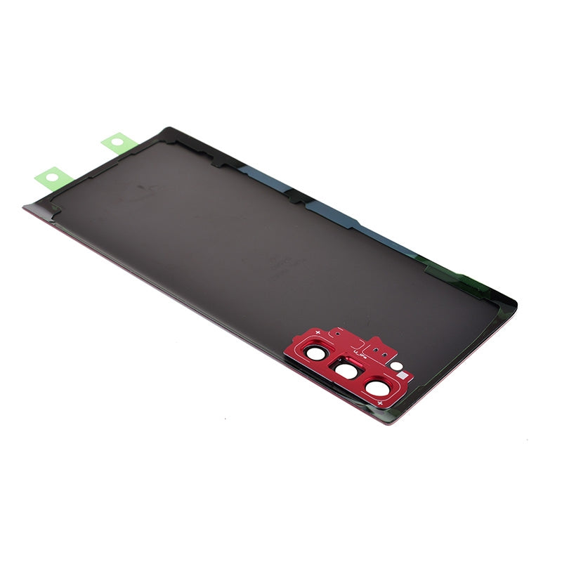 Back Cover with Camera Glass Lens and Adhesive Tape for Samsung Galaxy Note 10 N970(for SAMSUNG) - Red