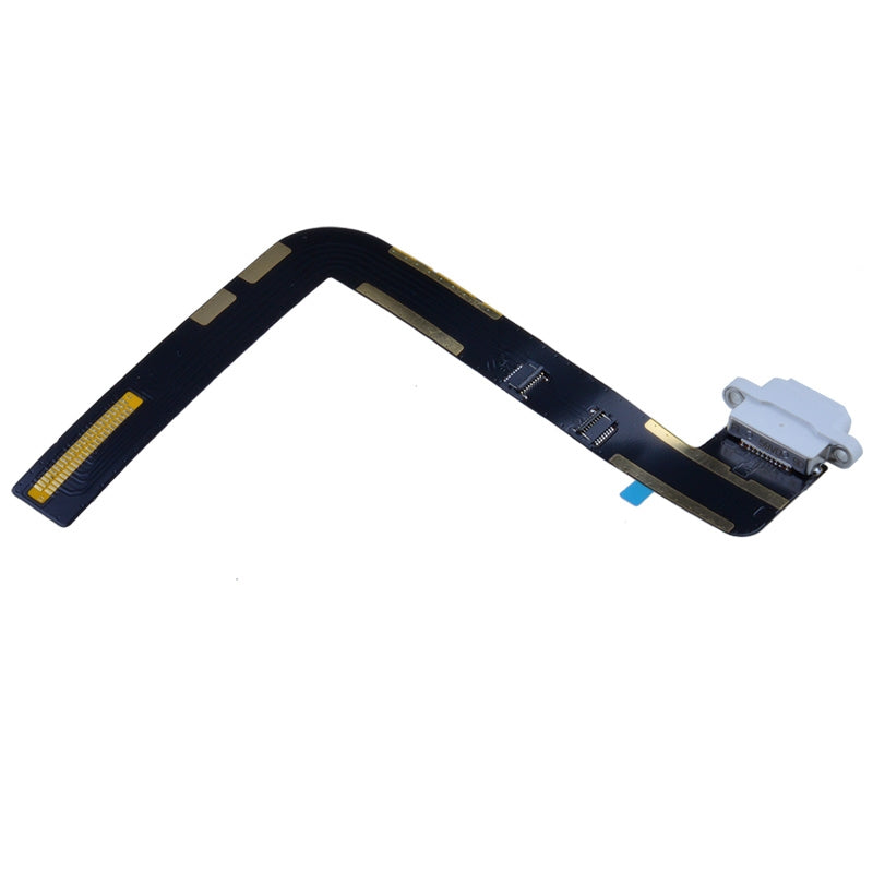 Charging Port with Flex Cable for iPad 7 (2019)/ iPad 8 (2020)/ iPad 9 2021 - White