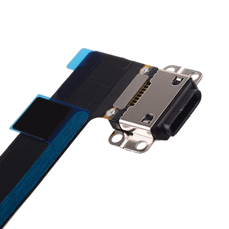 Charging Port with Flex Cable Ribbon for iPad mini 4/ mini 5 - Black