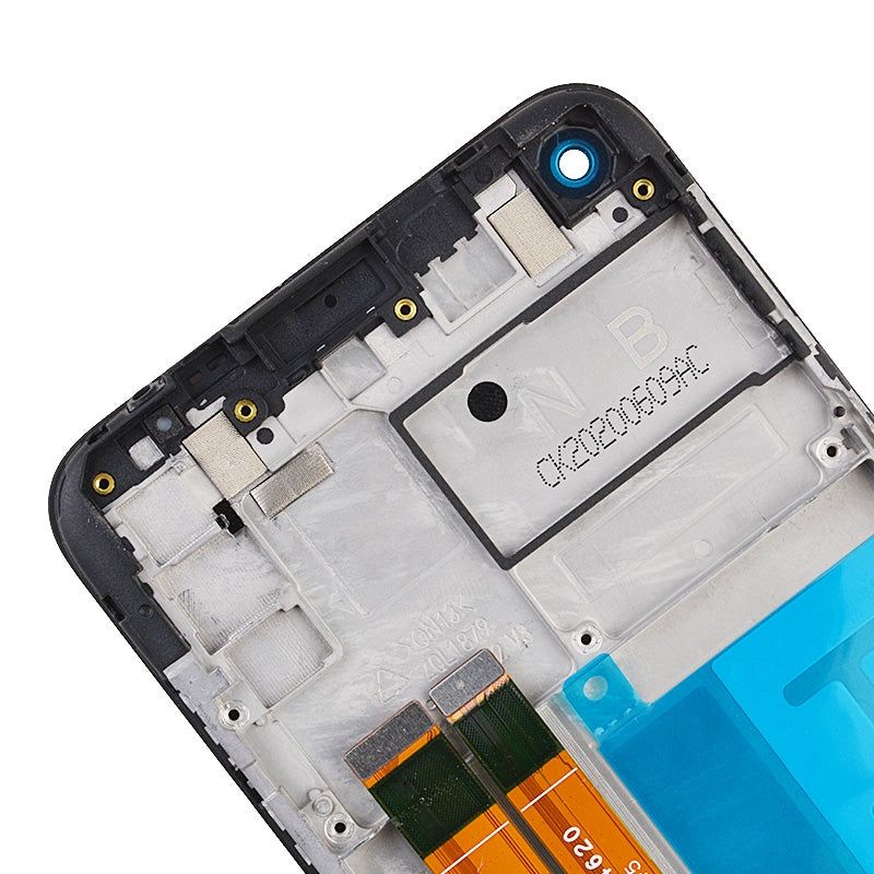 LCD Screen Digitizer Assembly With Frame for Samsung Galaxy A11(2020) A115U (for America Version) (Size 161.5mm) - Black