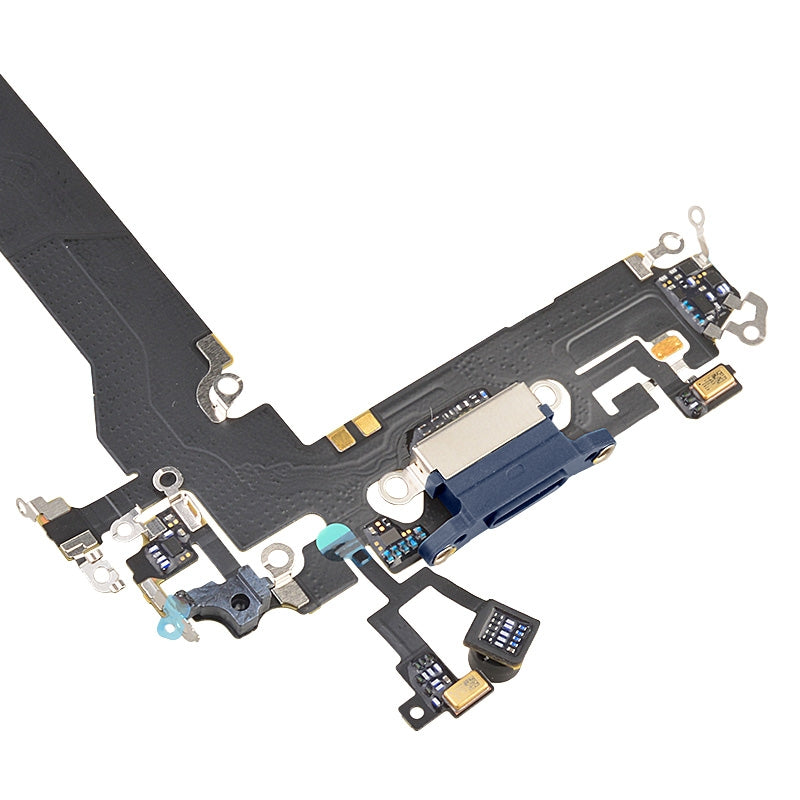 Charging Port with Flex Cable for iPhone 13 mini (High Quality) - Midnight