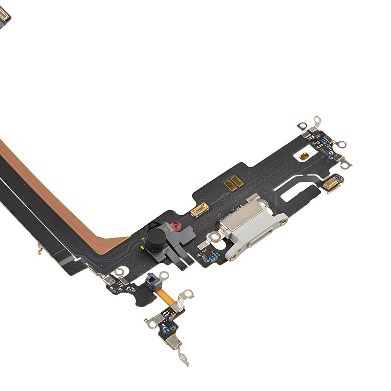 Charging Port with Flex Cable for iPhone 13 Pro Max (High Quality) - Silver