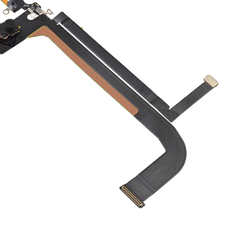 Charging Port with Flex Cable for iPhone 13 Pro Max (High Quality) - Silver