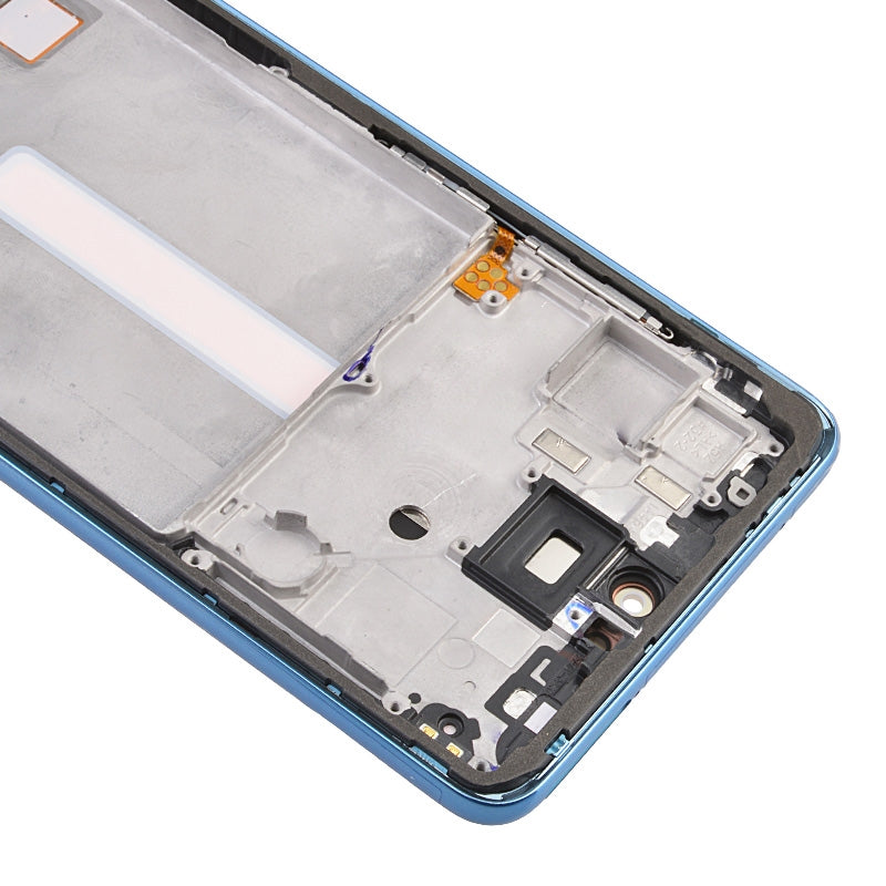 OLED Screen Digitizer Assembly With Frame for Samsung Galaxy A52 4G A525/ A52 5G (2021) A526 (Premium) - Awesome Blue