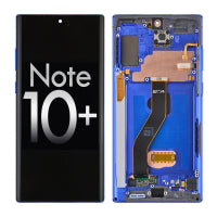 OLED Screen Digitizer Assembly with Frame Replacement for Samsung Galaxy Note 10 Plus N975 (Aftermarket) - Aura Glow