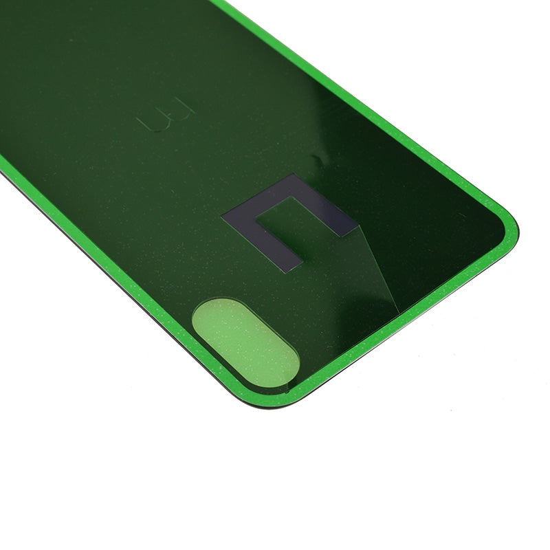 Back Glass Cover with Adhesive for iPhone XS Max - Black(No Logo/ Big Hole)
