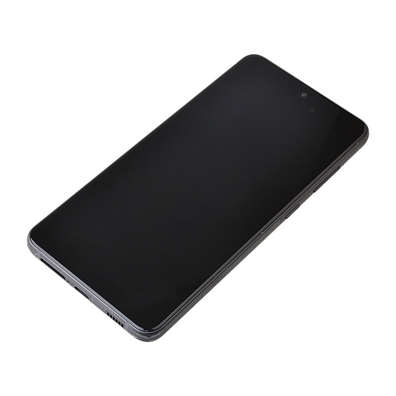 OLED Screen Digitizer Assembly with Frame for Samsung Galaxy S21 FE 5G G990 (for America Version)(Premium) - Graphite