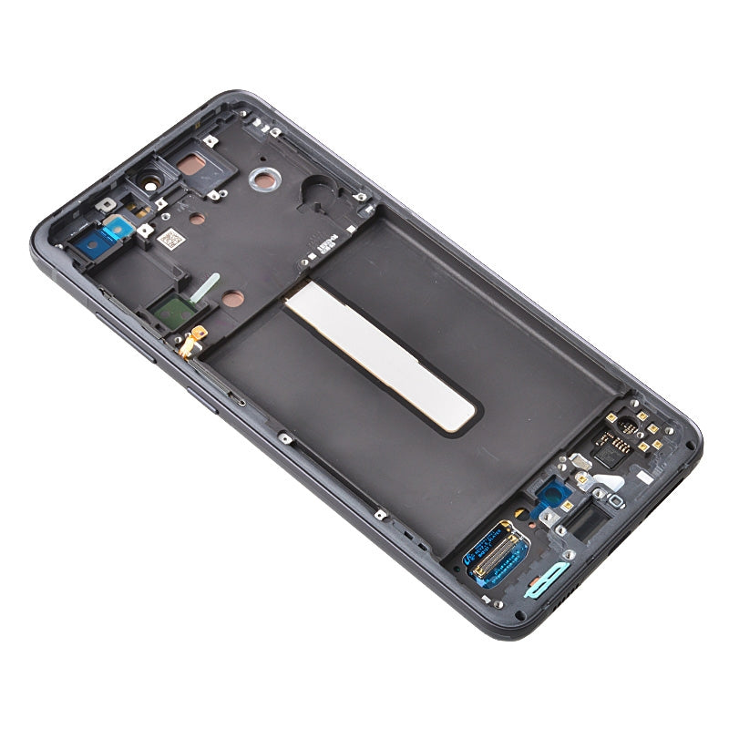 OLED Screen Digitizer Assembly with Frame for Samsung Galaxy S21 FE 5G G990 (for America Version)(Premium) - Graphite