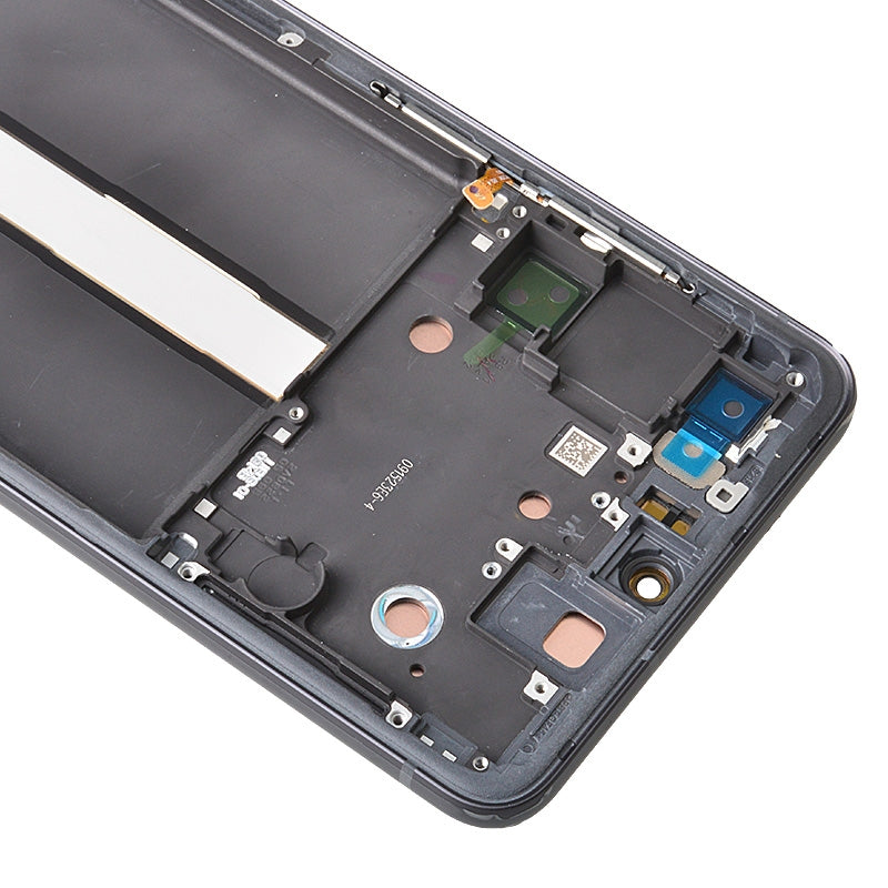 OLED Screen Digitizer Assembly with Frame for Samsung Galaxy S21 FE 5G G990 (for America Version)(Premium) - Graphite