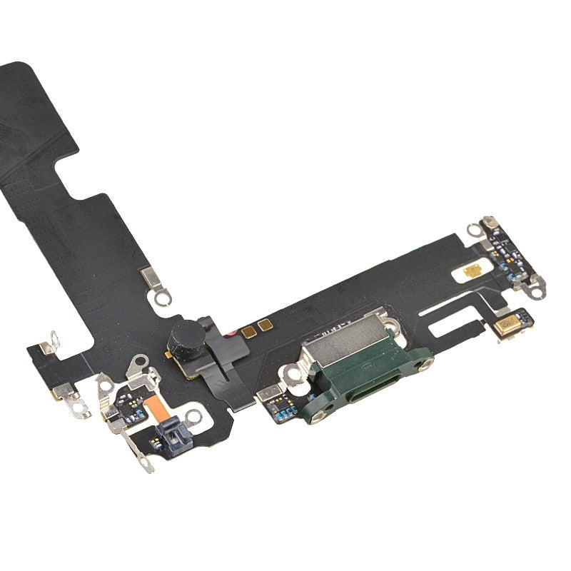 Charging Port with Flex Cable for iPhone 13 (High Quality) - Green