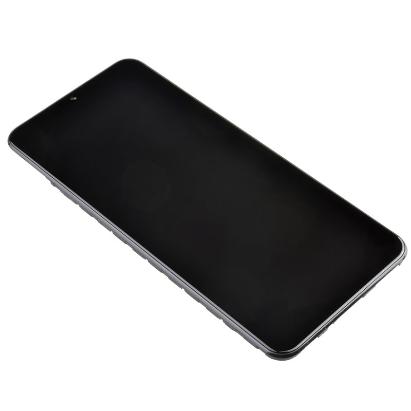 LCD Screen Digitizer Assembly with Frame for Samsung Galaxy A23 5G A236U - Black