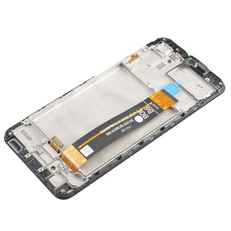 LCD Screen Digitizer Assembly with Frame for Samsung Galaxy A23 5G A236U - Black