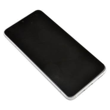 OLED Screen Digitizer Assembly with Frame for Samsung Galaxy S22 5G S901 (for America Version)(Premium) - White