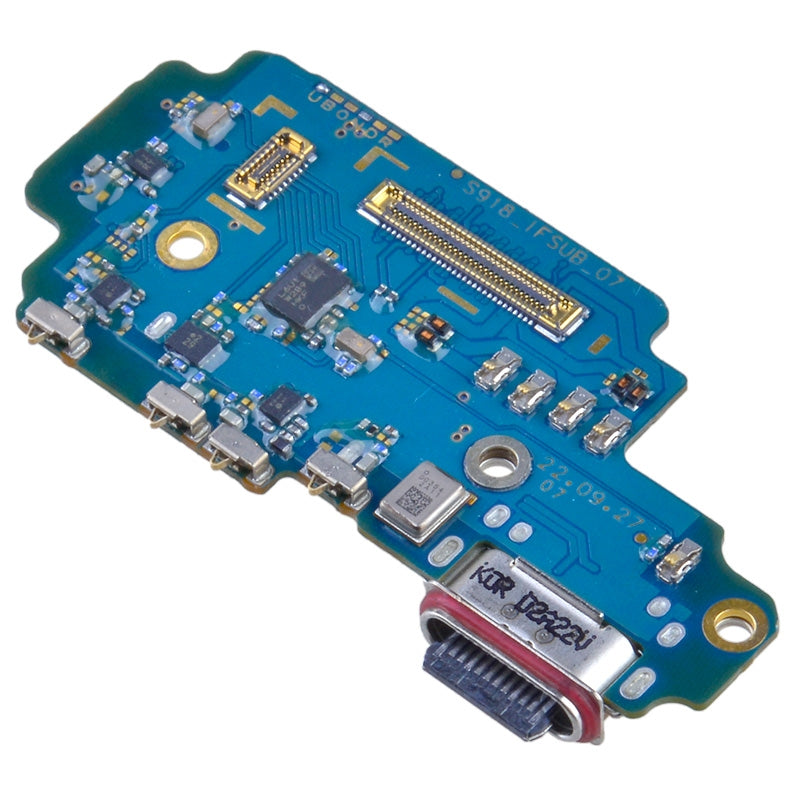 Charging Port with PCB board for Samsung Galaxy S23 Ultra 5G S918 (for America Version)