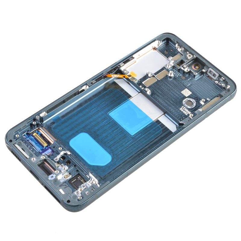 OLED Screen Digitizer Assembly with Frame for Samsung Galaxy S22 5G S901 (for America Version)(Premium) - Green