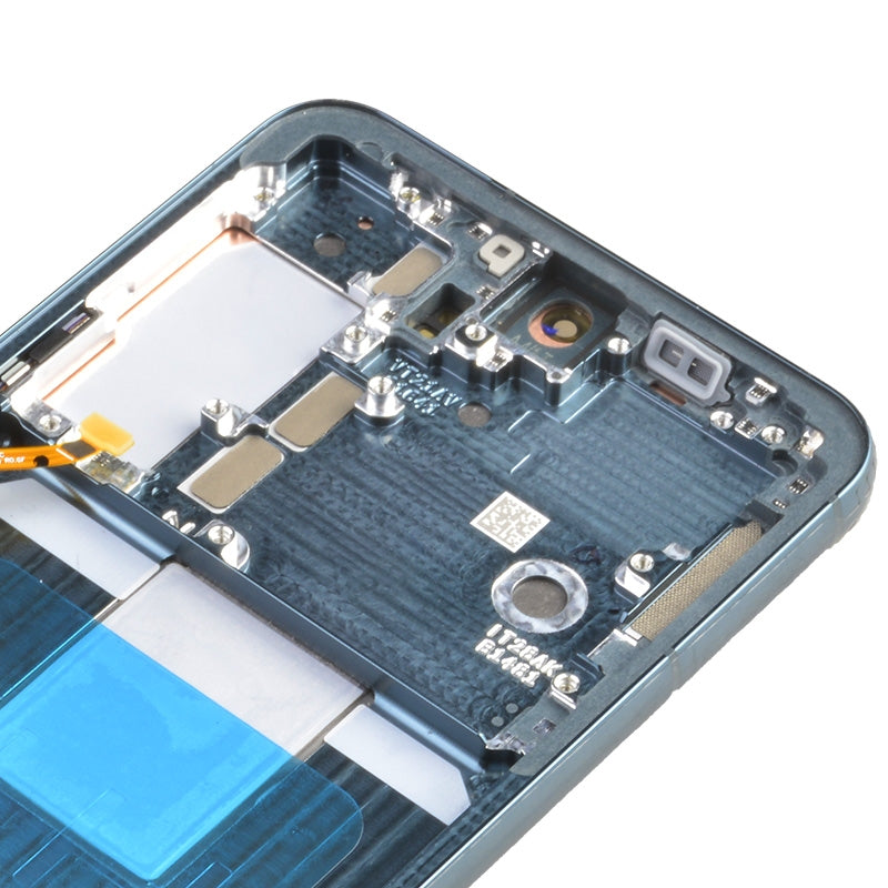 OLED Screen Digitizer Assembly with Frame for Samsung Galaxy S22 5G S901 (for America Version)(Premium) - Green