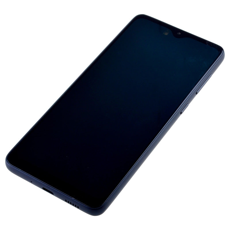 OLED Screen Digitizer with Frame Replacement for Samsung Galaxy A33 5G (2022) A336 (Aftermarket)(1:1 Size) - Black