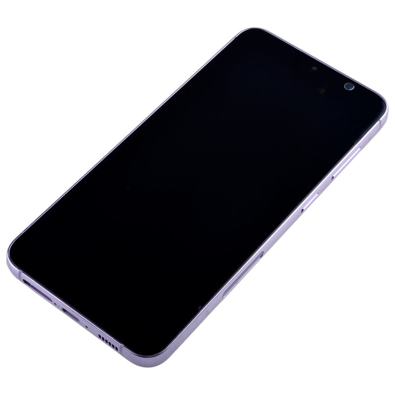 OLED Screen Digitizer Assembly with Frame for Samsung Galaxy S23 Plus 5G S916 (for America Version) (Premium) - Lavender
