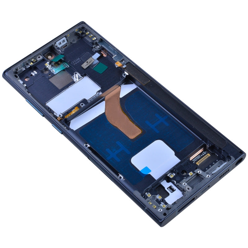 OLED Screen Digitizer with Frame Replacement for Samsung Galaxy S22 Ultra 5G S908 (for America Version) (Aftermarket) - Green