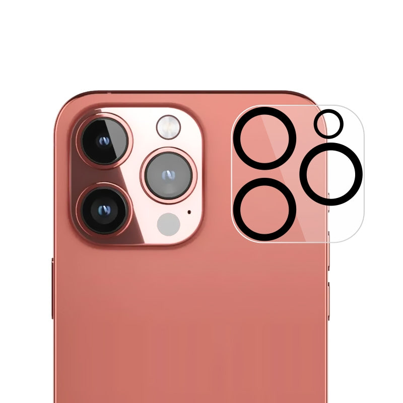 Full Cover Rear Camera Lens Tempered Glass Protector for iPhone 15 Pro/ 15 Pro Max (Retail Packaging)