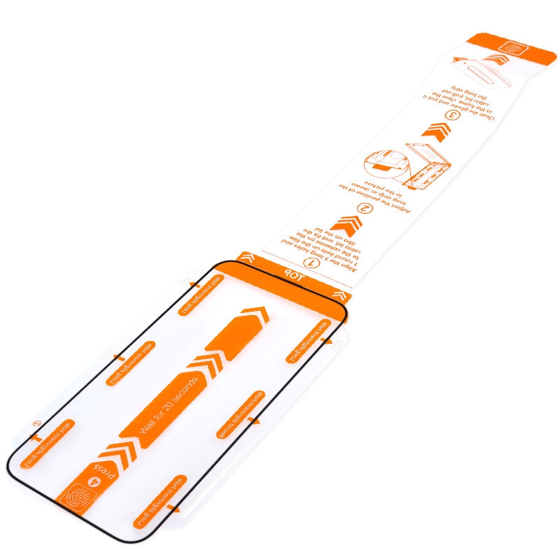 Premium Full Cover Tempered Glass Screen Protector for iPhone 15 Plus(6.7 inches)