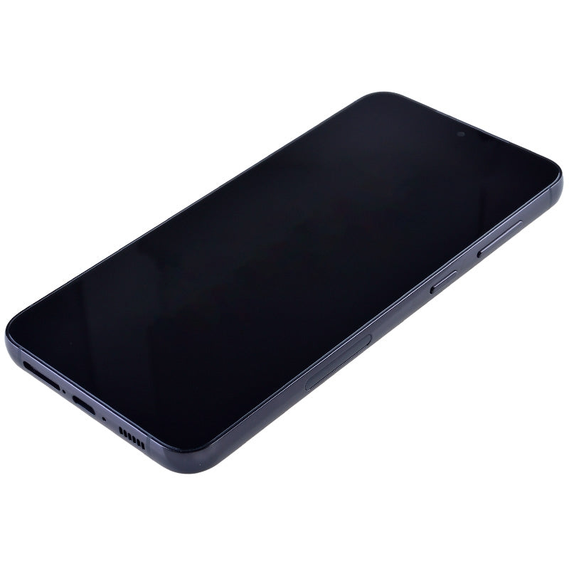 OLED Screen Digitizer Assembly with Frame for Samsung Galaxy S23 Plus 5G S916 (for America Version) (Aftermarket 1:1 Size) - Phantom Black