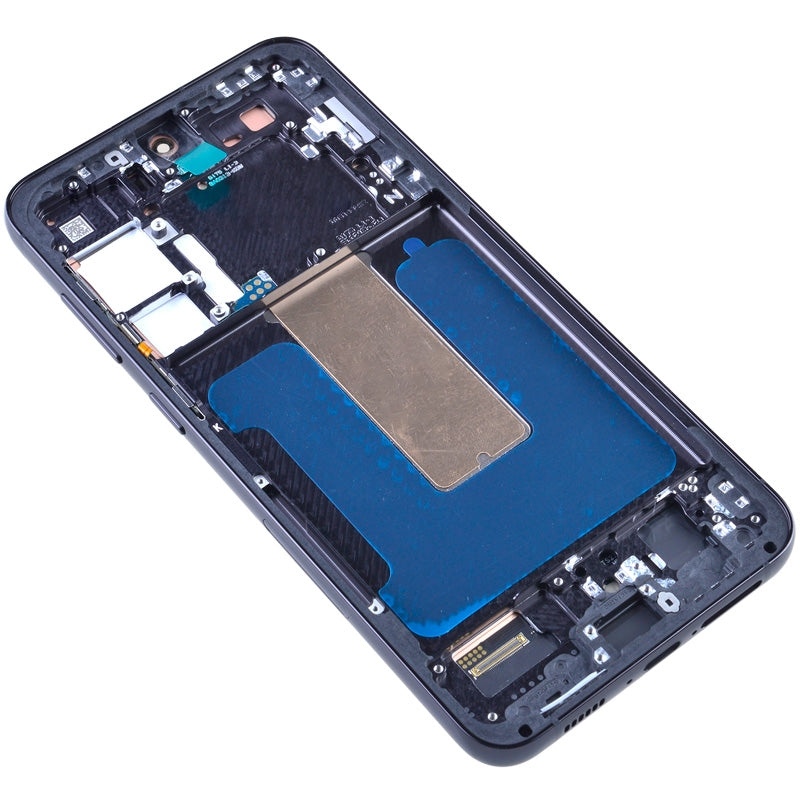 OLED Screen Digitizer Assembly with Frame for Samsung Galaxy S23 Plus 5G S916 (for America Version) (Aftermarket 1:1 Size) - Phantom Black