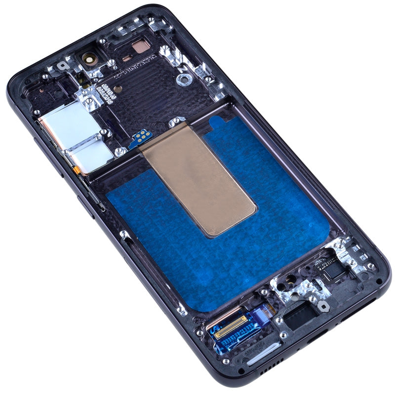 OLED Screen Digitizer Assembly with Frame for Samsung Galaxy S23 5G S911 (for America Version) (Premium) - Phantom Black