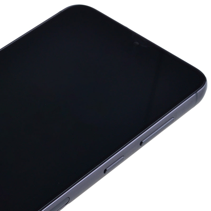 OLED Screen Digitizer Assembly with Frame for Samsung Galaxy S23 5G S911 (for America Version) (Premium) - Phantom Black