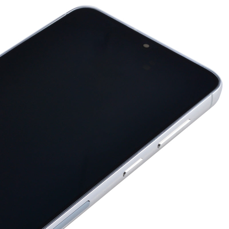 OLED Screen Digitizer Assembly with Frame for Samsung Galaxy S23 5G S911 (for America Version) (Premium) - Cream
