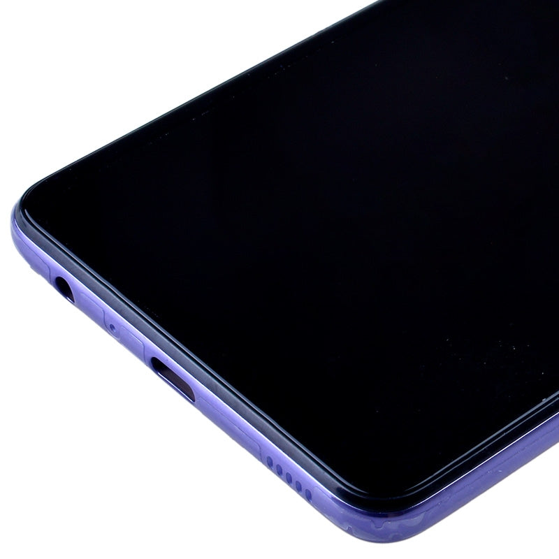 OLED Screen Digitizer with Frame Replacement for Samsung Galaxy A52 4G A525/ A52 5G (2021) A526 (Aftermarket)(1:1 Size) - Awesome Violet
