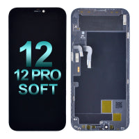 Matte Tempered Glass Screen Protector for iPhone 12/ 12 Pro (Retail Packaging) - Black