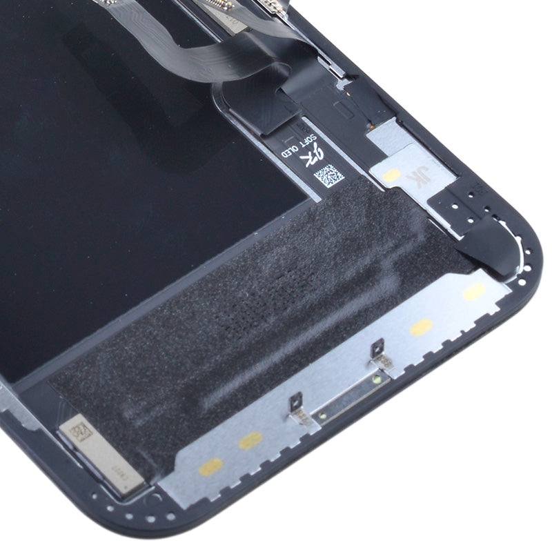 Premium Soft OLED Screen Digitizer Assembly with Portable IC for iPhone 12/ 12 Pro (Aftermarket Plus) - Black