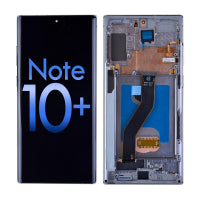 OLED Screen Digitizer with Frame Replacement for Samsung Galaxy Note 10 Plus N975 (Aftermarket) - Aura Black