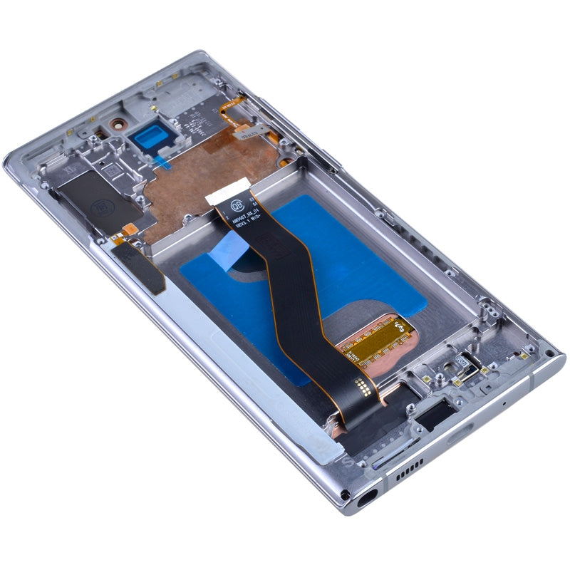 OLED Screen Digitizer Assembly with Frame Replacement for Samsung Galaxy Note 10 Plus N975 (Aftermarket) - Aura Glow